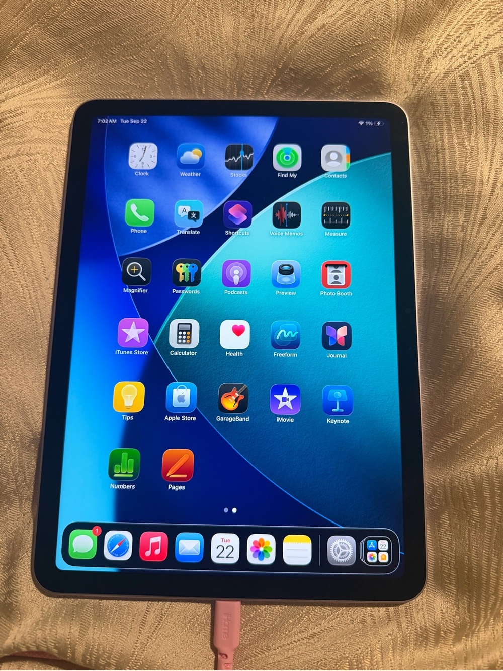 New Apple iPad 11inch M4 - Black Front / Space Gray (Black)
